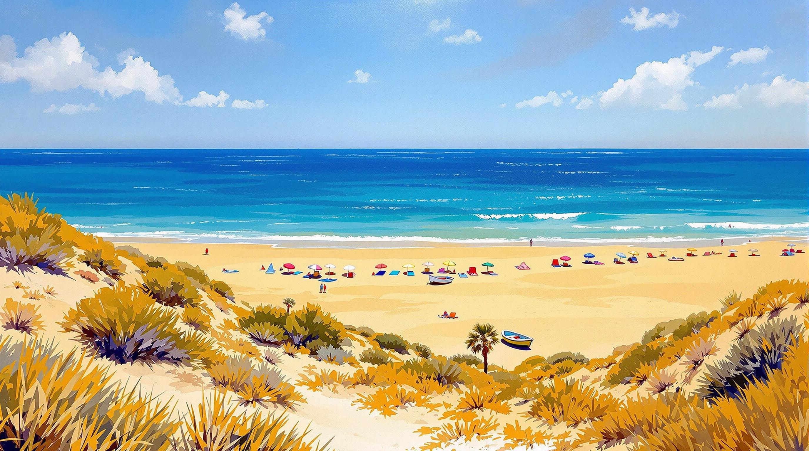 Andalusian beach